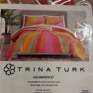 Trina Turk Vibrant Striped Comforter Set